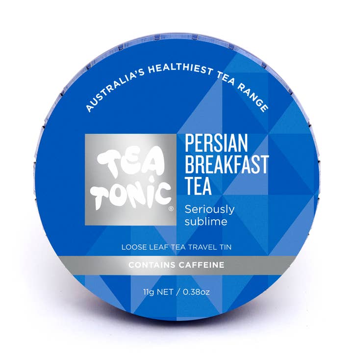 Tea Tonic – wholesale Löst te – Persisk frukost Te Loose Leaf Travel Tin