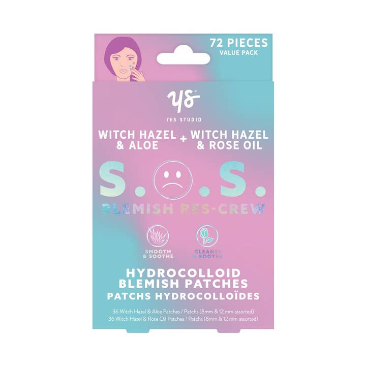 S.O.S Blemish Res-Crew - Witch Hazel, Aloe & Rose Oil for wholesale by Yes Studio