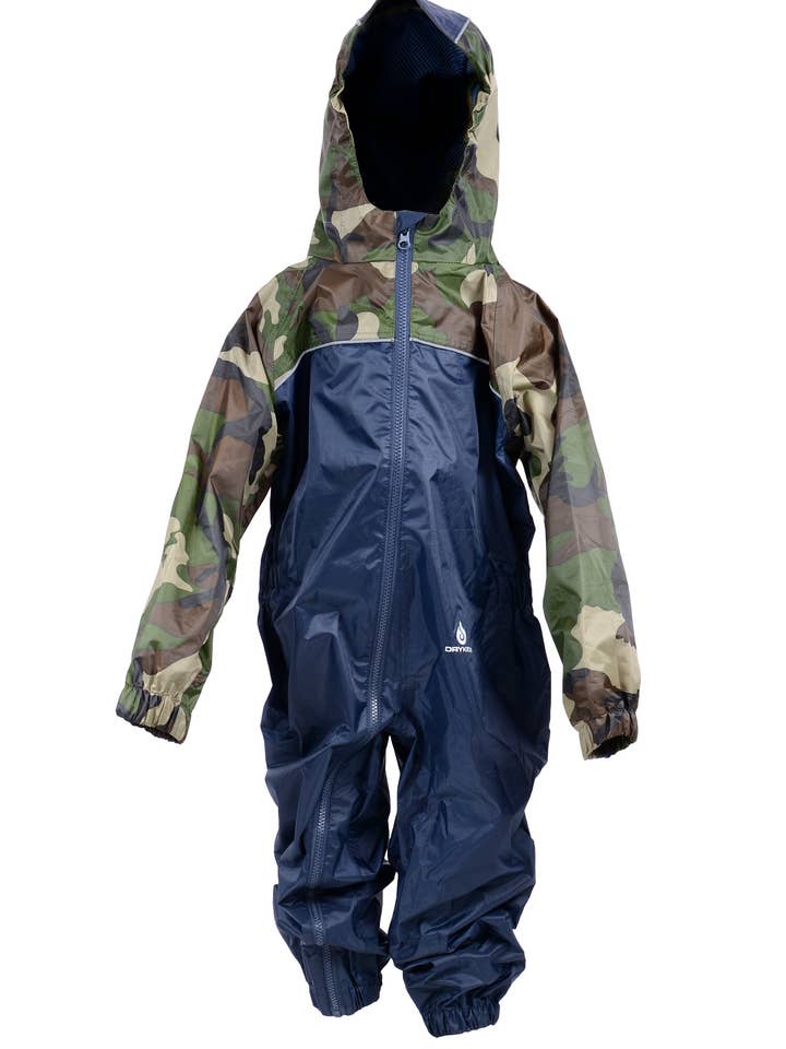 Dry Kids – wholesale Raincoat – Kids – Dry Kids All in One Waterproof Rainsuit Two Colour