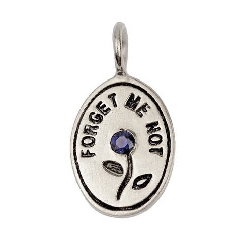 Forget Me Not Charm for wholesale by Hunt Of Hounds