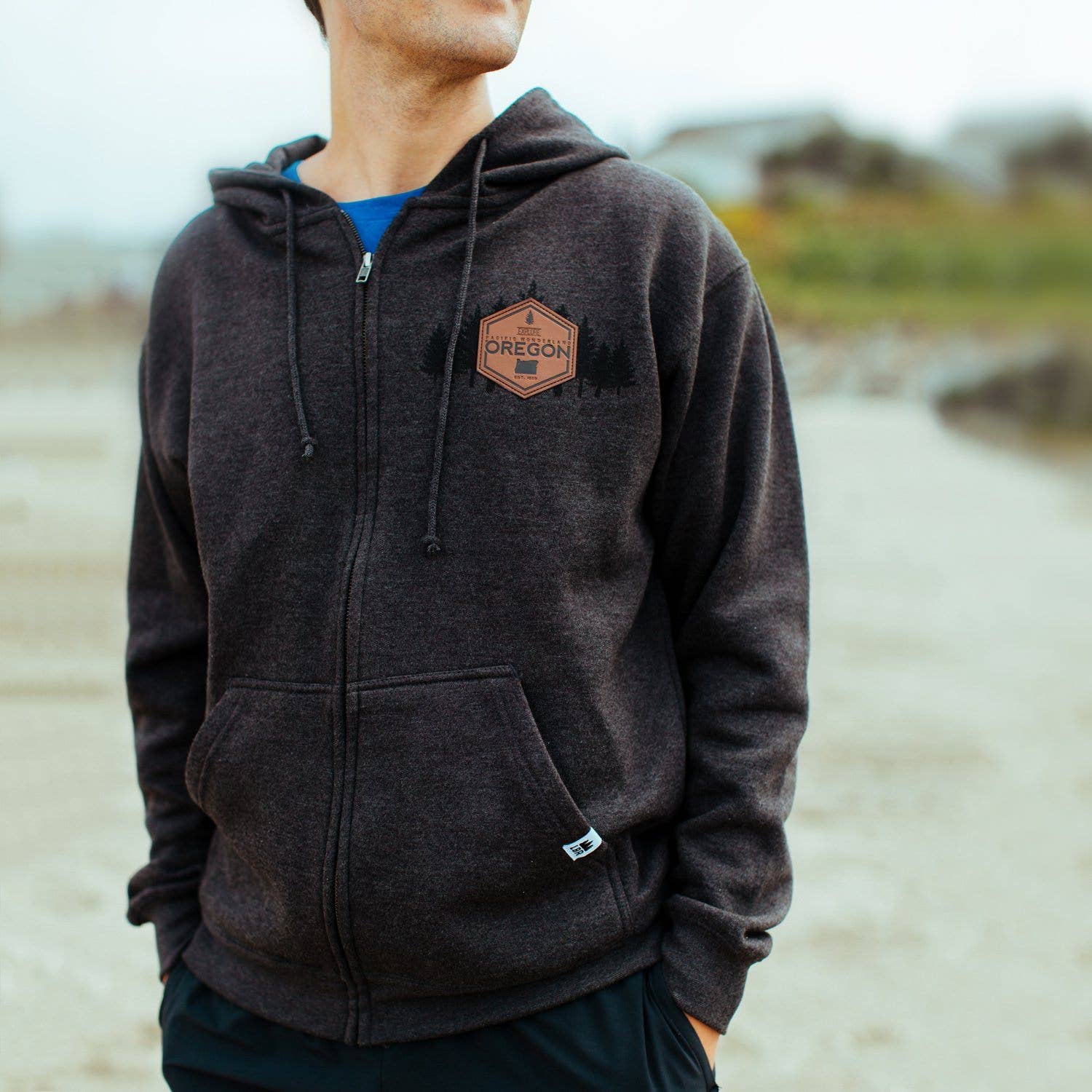 Little Bay Root - Wholesale Hoodie - Unisex - Explore Oregon Pacific Wonderland | Unisex Zip Hoodie4