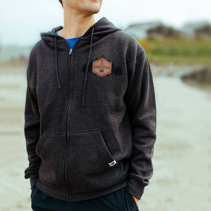 Little Bay Root - Wholesale Hoodie - Unisex - Explore Oregon Pacific Wonderland | Unisex Zip Hoodie4