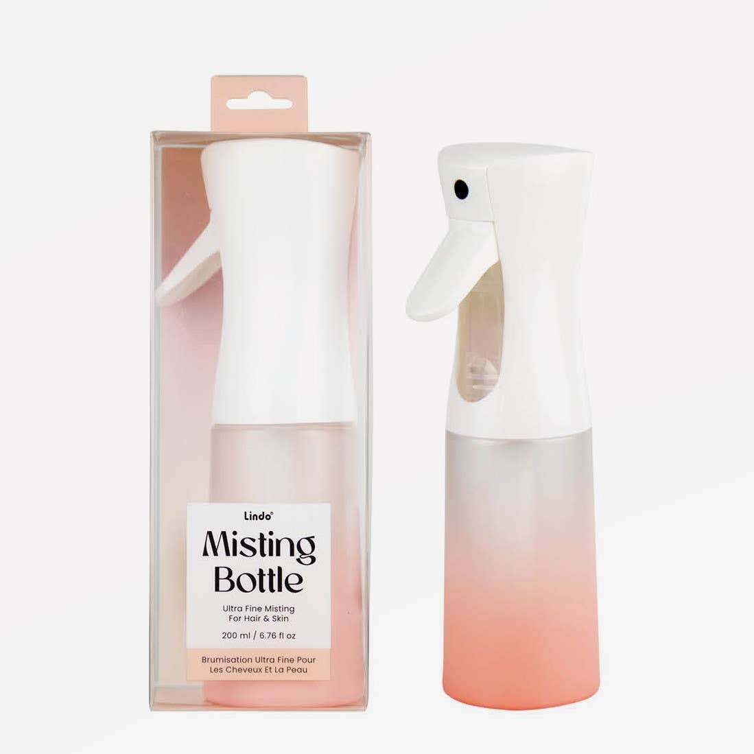 Lindo - Wholesale Face & Body Mist/Water - Lindo Misting Bottle - Ultra fine mist (200ml/6.76 fl. oz)1