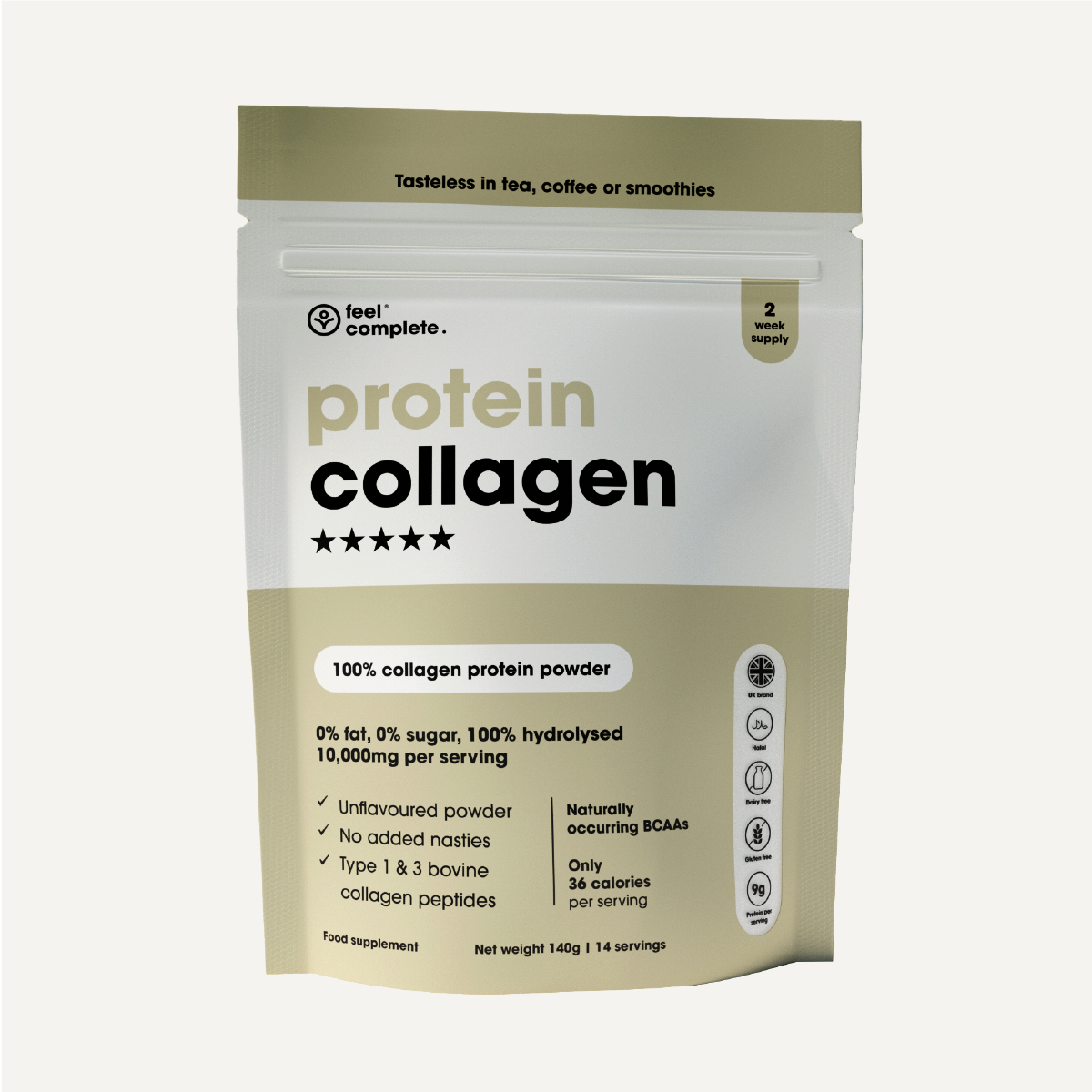 Feel Complete - Vente Poudres protéinées/superaliments - Poudre de collagène protéiné Feel Complete0