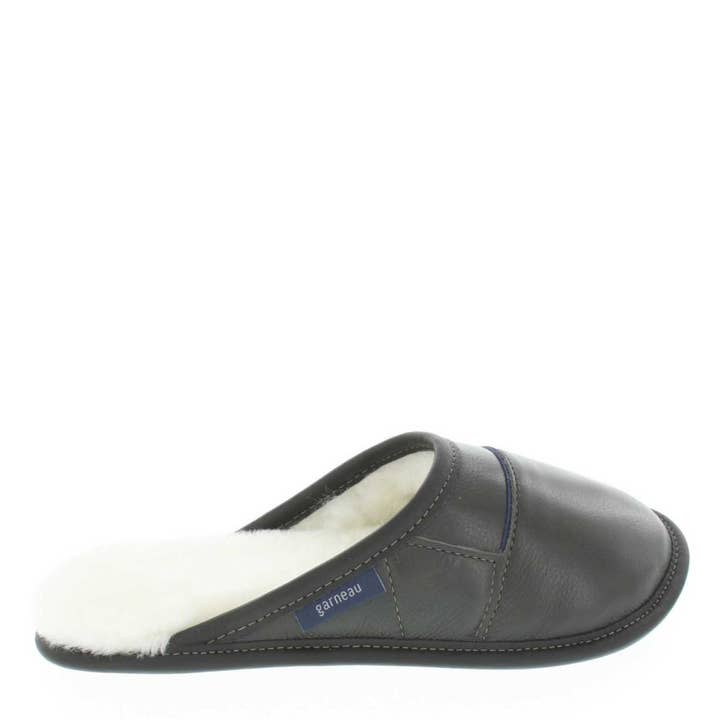Two-tone All-purpose Leather Mule Slippers - Women for wholesale by Atelier Garneau