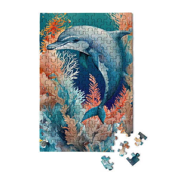 Micro Puzzles - Wholesale Puzzel - Volwassene - Dolfijn - Zeedieren oceaan nautisch souvenir legpuzzel2