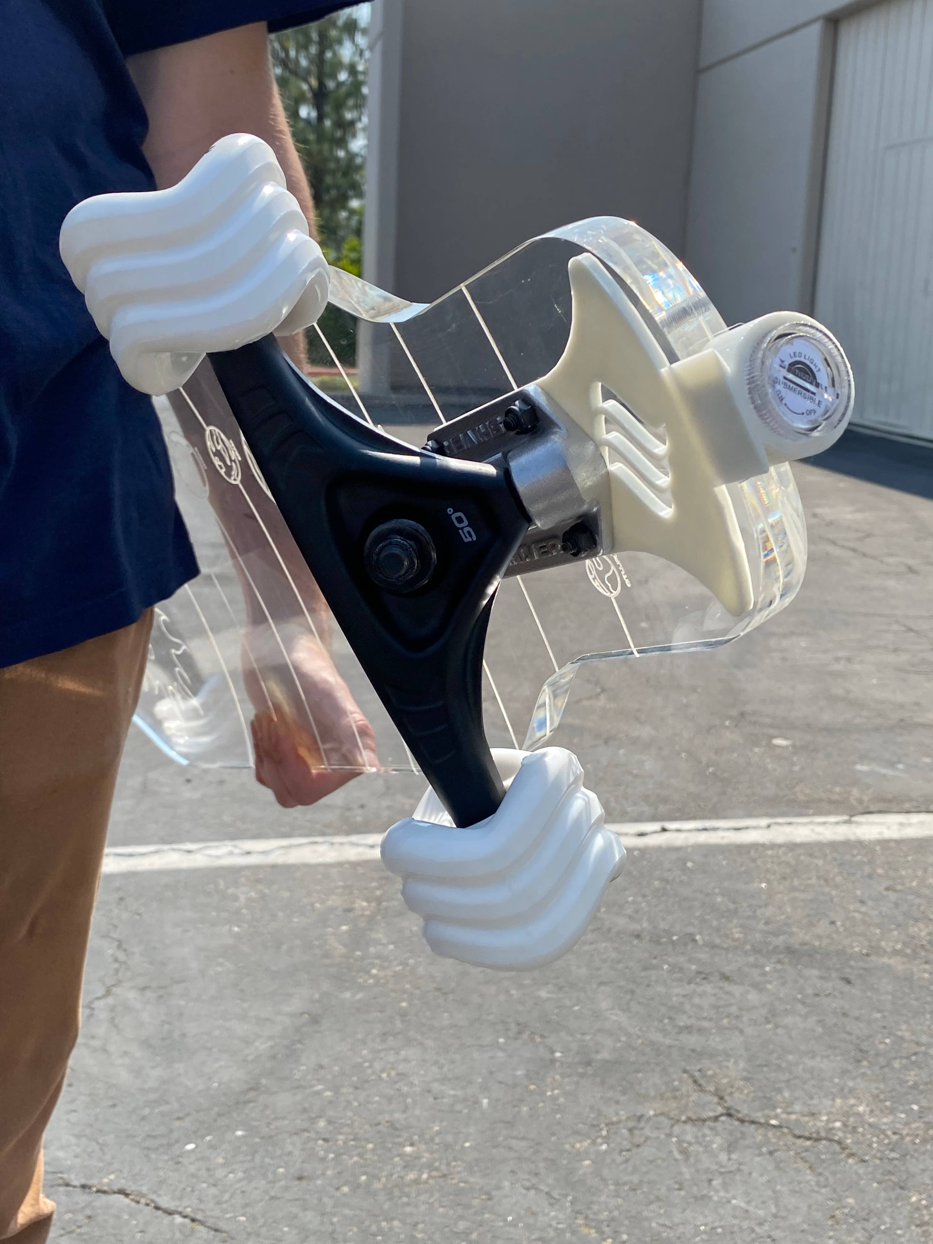 Shark Wheel – wholesale Sporttillbehör – Shark CLEAR Longboards Tillbaka till skolan Produkt6