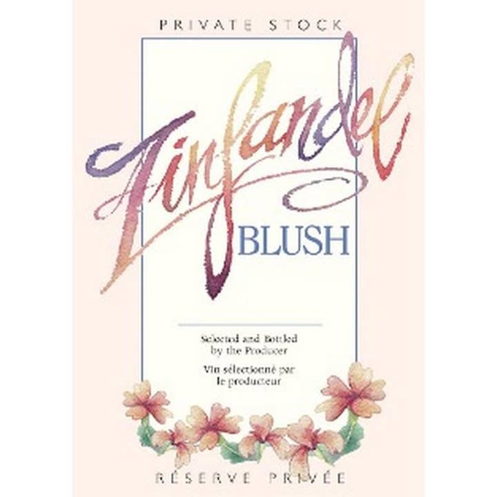 Zinfandel Blush Wine Label 30 per förpackning (4 tum x 6 tum | 10 cm x 15 cm) för wholesale av ABC Crafted Series