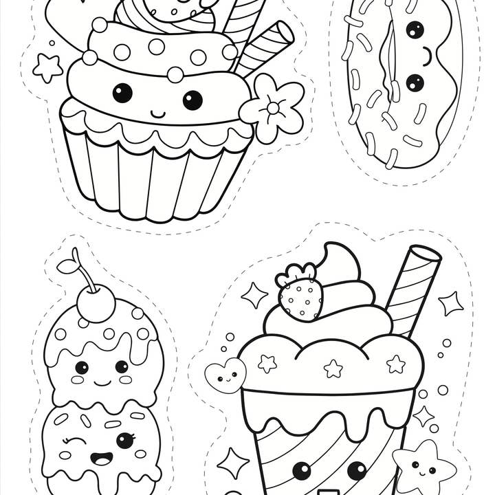 Graine Créative - Wholesale DIY Craft Kit - Kids - CRAZY PLASTIC KIT KAWAI MAGNETS9