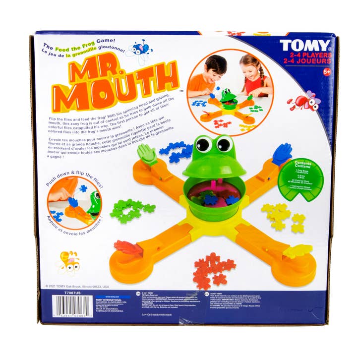 TOMY - Wholesale Classic Toy - Kids - TOMY Mr. Mouth Feed The Frog Game