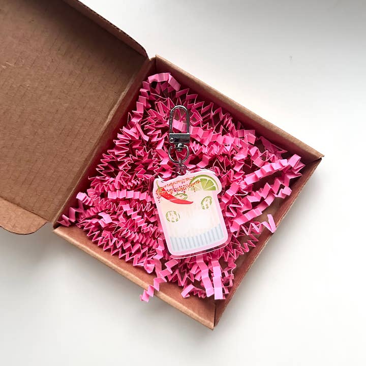Llavero Picante Marg Bebidas Cócteles Amigos Regalo Femenino para venta al por mayor de Dolly’s Doodles