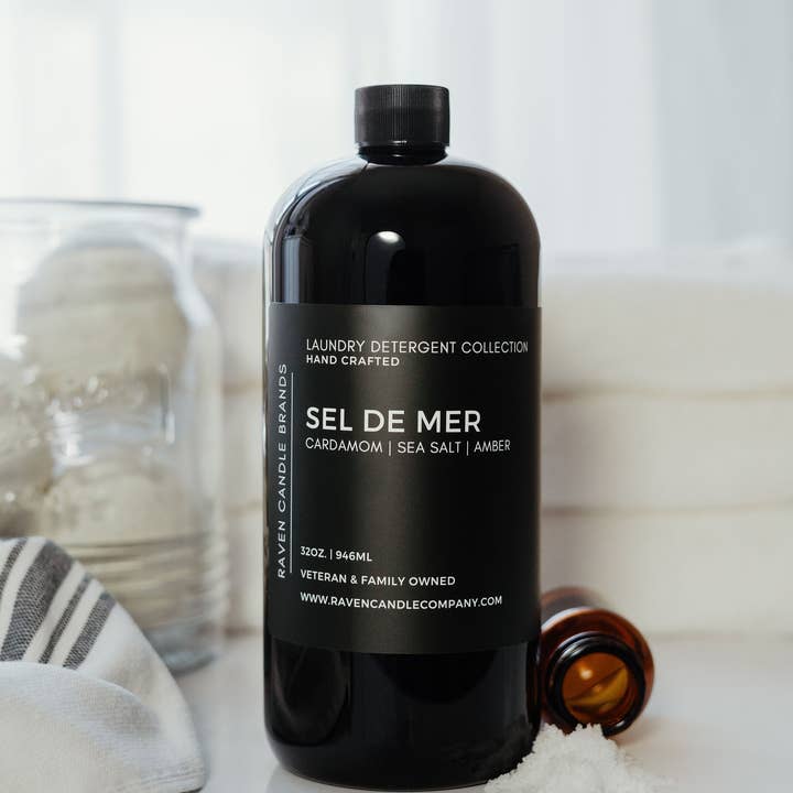 Raven Candle Company - Wholesale Laundry Detergent Powder/Pods - Sel de Mer Laundry Detergent0