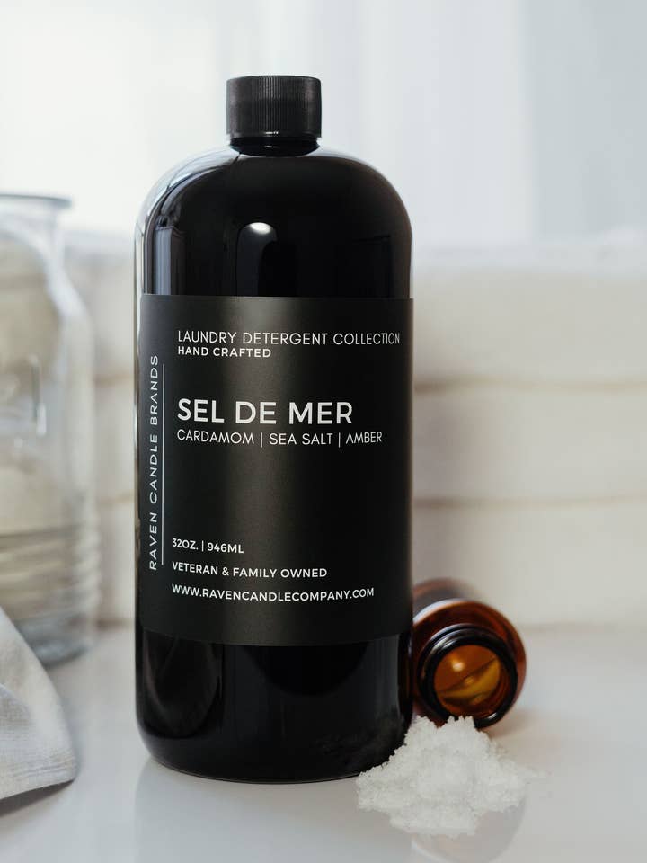 Sel de Mer Laundry Detergent for wholesale by Raven Candle Company