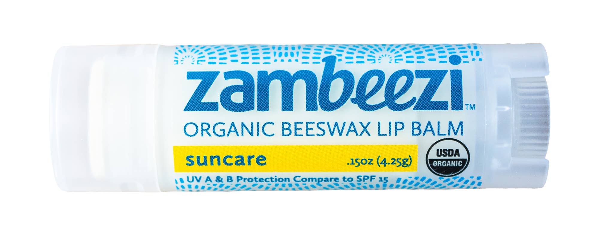 Zambeezi - Wholesale Lip Balm - Suncare Organic Beeswax Lip Balm1