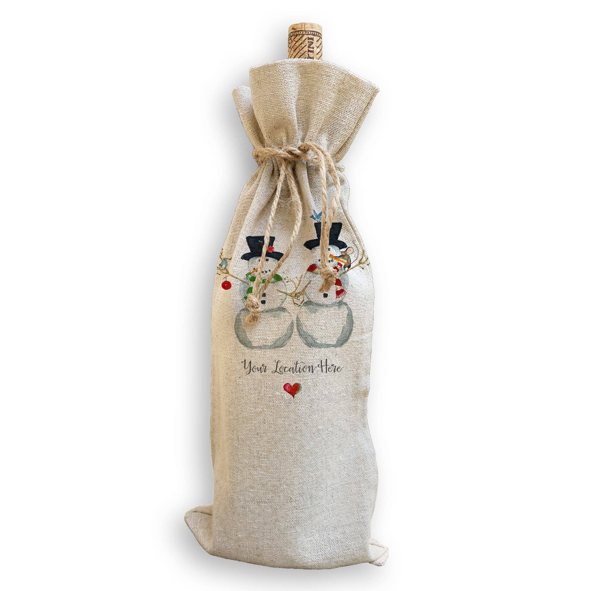 French Graffiti – Großhandel Geschirrtücher – Schneemänner bringen mein Herz mit dem Standort zum Schmelzen3