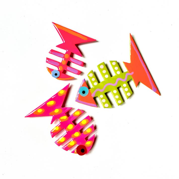 Cuccia Co. – wholesale Magnet – Friends fiskmagneter, färgmix6