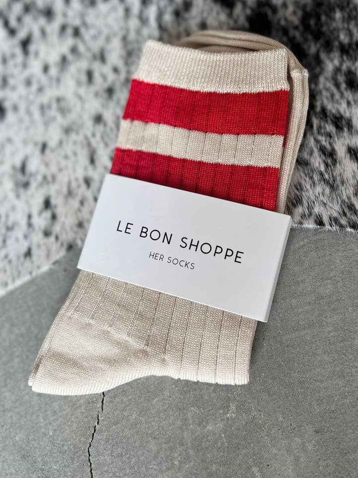 Le Bon Shoppe - Wholesale Socks - Women's - Her Varsity Socks (wholesale)34