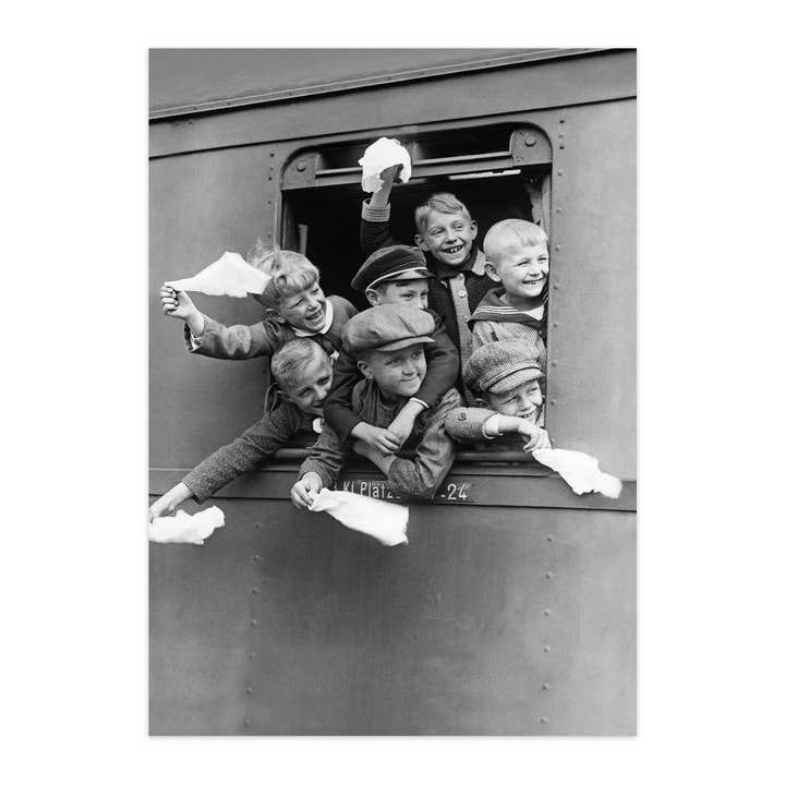 Postal "Vamos de Férias!" por atacado de paruspaper. nutzfeine papeterie