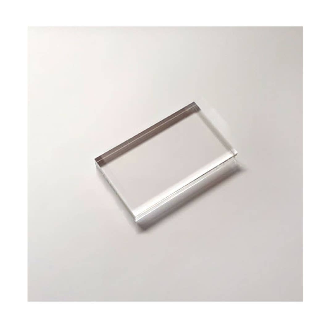 Impronte D'Autore - Wholesale Rubber/Decorative Stamp - Acrylic handle for clear stamps - cm. 10x7