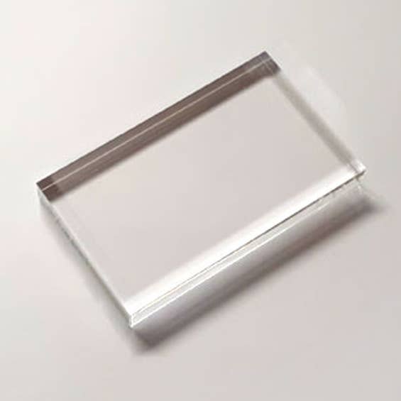 Mango acrílico para sellos transparentes - cm. 10x7 para venta al por mayor de Impronte D'Autore