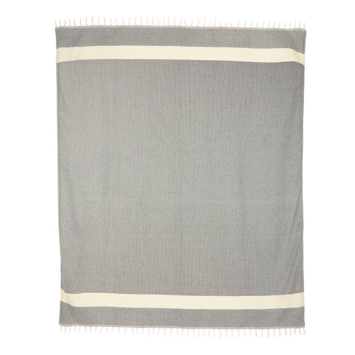 Riviera Towel Company - Wholesale Throw Blanket - Crosshatch Blanket - More Colors Available1
