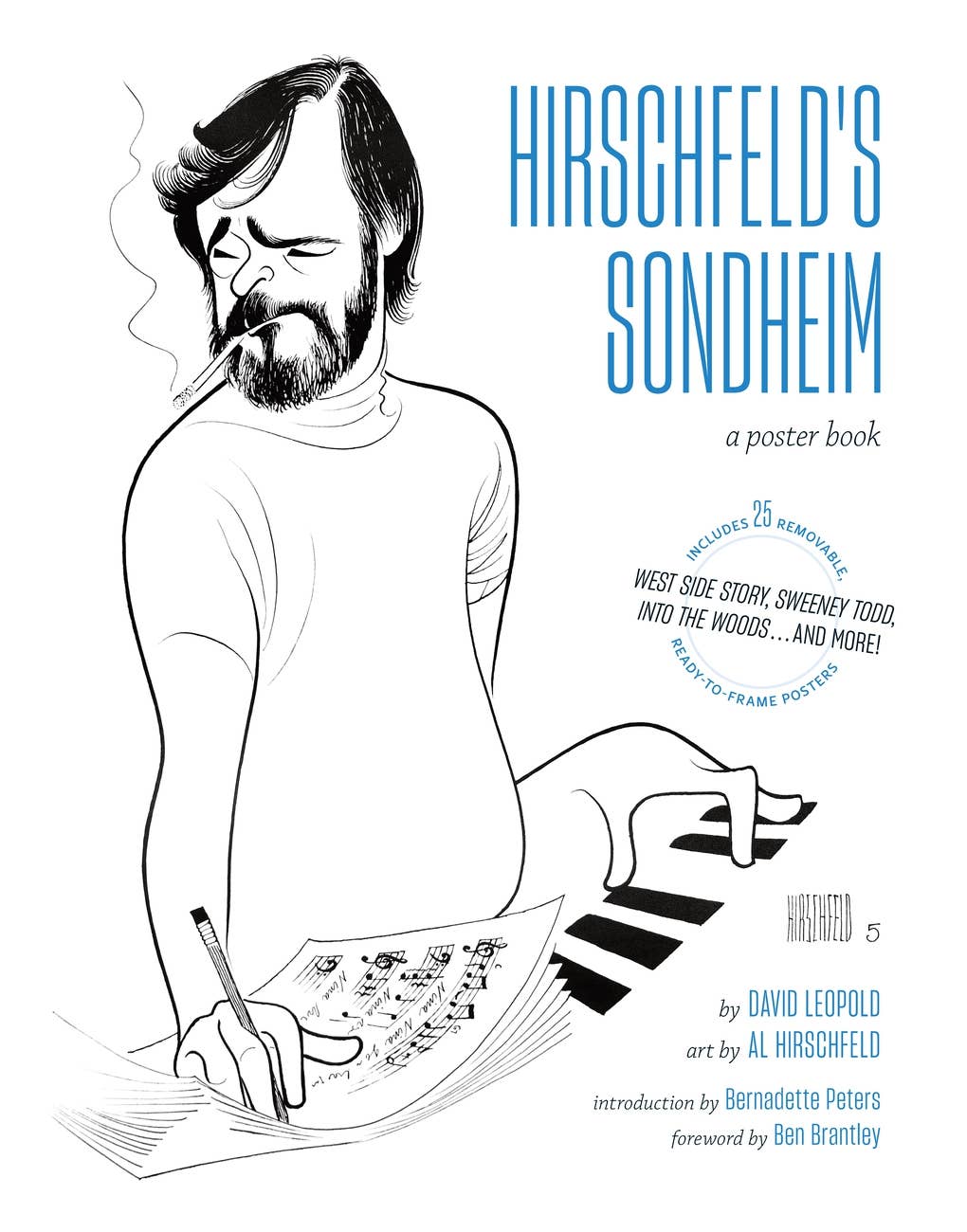 Abrams - Wholesale Arts & Entertainment - Hirschfeld's Sondheim: A Poster Book0
