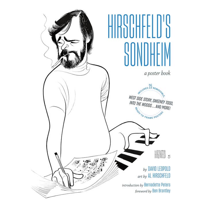 Abrams - Wholesale Arts & Entertainment - Hirschfeld's Sondheim: A Poster Book