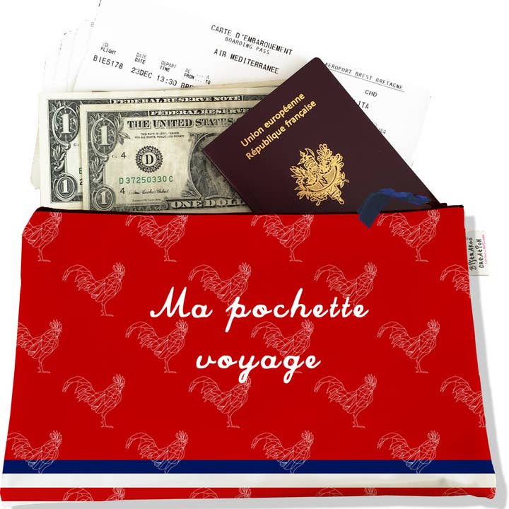 Funda de viaje, maletín rojo para venta al por mayor de BISTRAKOO