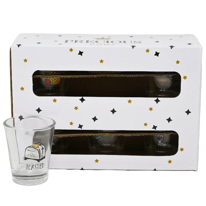 GreatBuy.com - Wholesale Shot Glass - 6pc 1.7oz BUZZED SHOT GLASS SET C/P 120