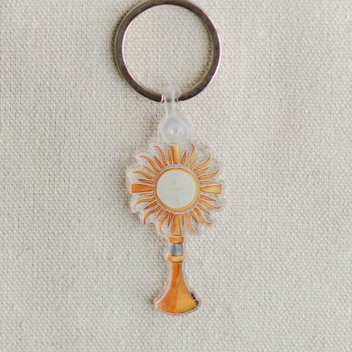 Emily S Pitre Art - Wholesale Keychain - Unisex - Monstrance Keychain