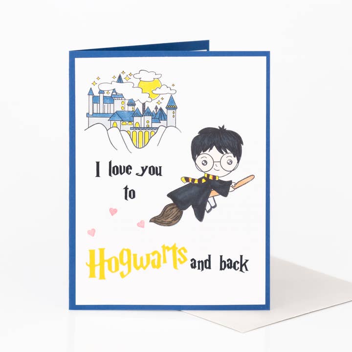 Harry Potter Love Card for wholesale by Andoria Paper