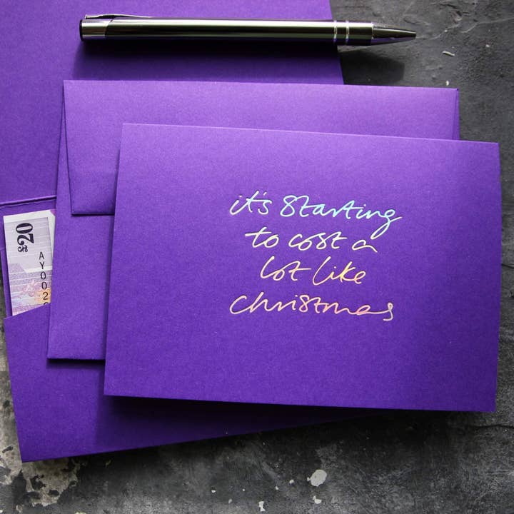 It's Starting To Cost A Lot Like Christmas - Cash Card for wholesale by Text From A Friend