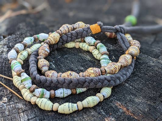 Lumago Designs – Pulseira de missangas por atacado – Becky & Jo - pequenas pulseiras artesanais de amizade5