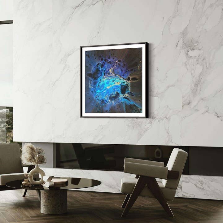 From The Deep - Abstract Art (50cm x 50cm) Original Boxed for wholesale by Jays Acrylics