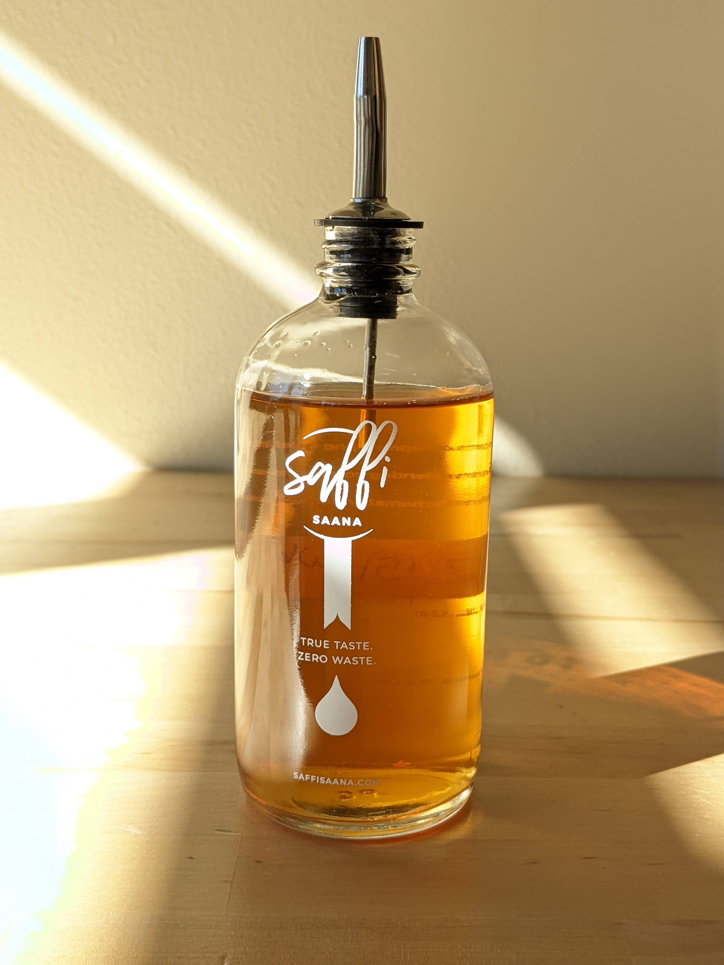 Saffi Saana - Wholesale Food Storage Container - 16oz Refillable Glass Bottles3