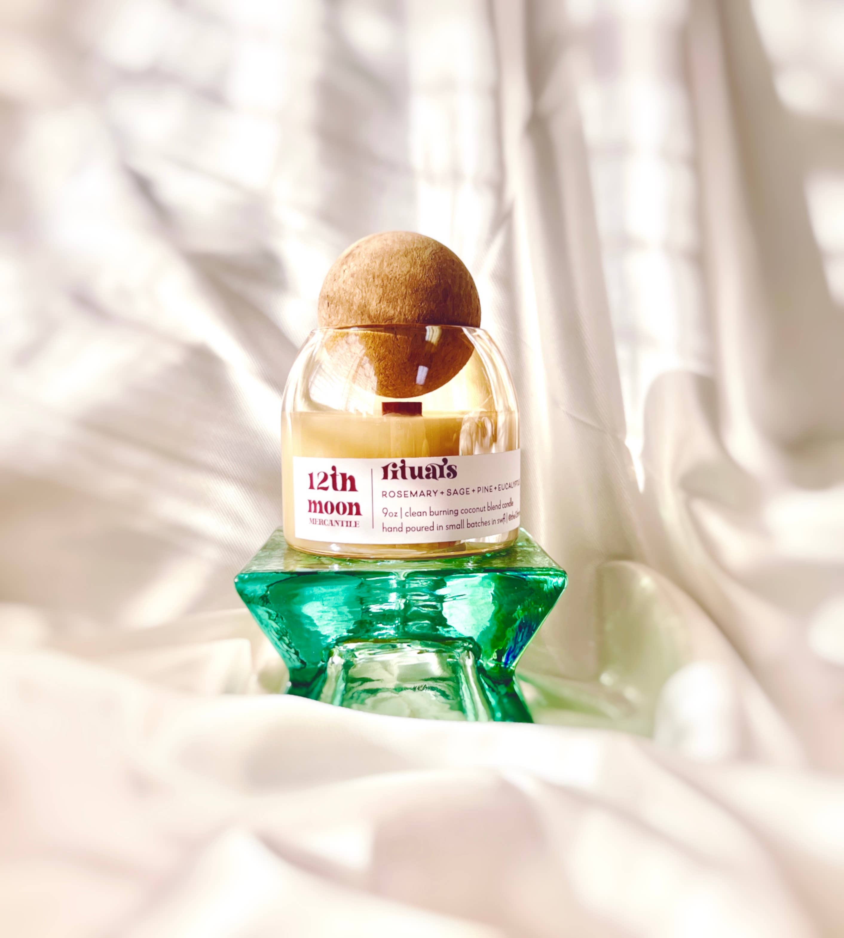 The 12th Moon - Vendita all'ingrosso Candela in vasetto - Candela in cera di cocco della collezione GOLDEN HOUR, VASO GRANDE E LUSSUOSO