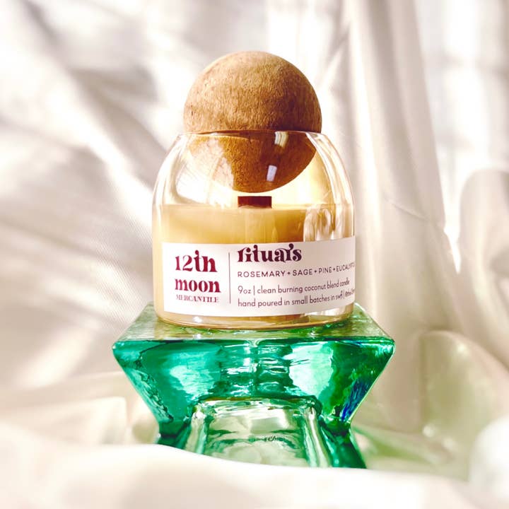 The 12th Moon - Vendita all'ingrosso Candela in vasetto - Candela in cera di cocco della collezione GOLDEN HOUR, VASO GRANDE E LUSSUOSO0