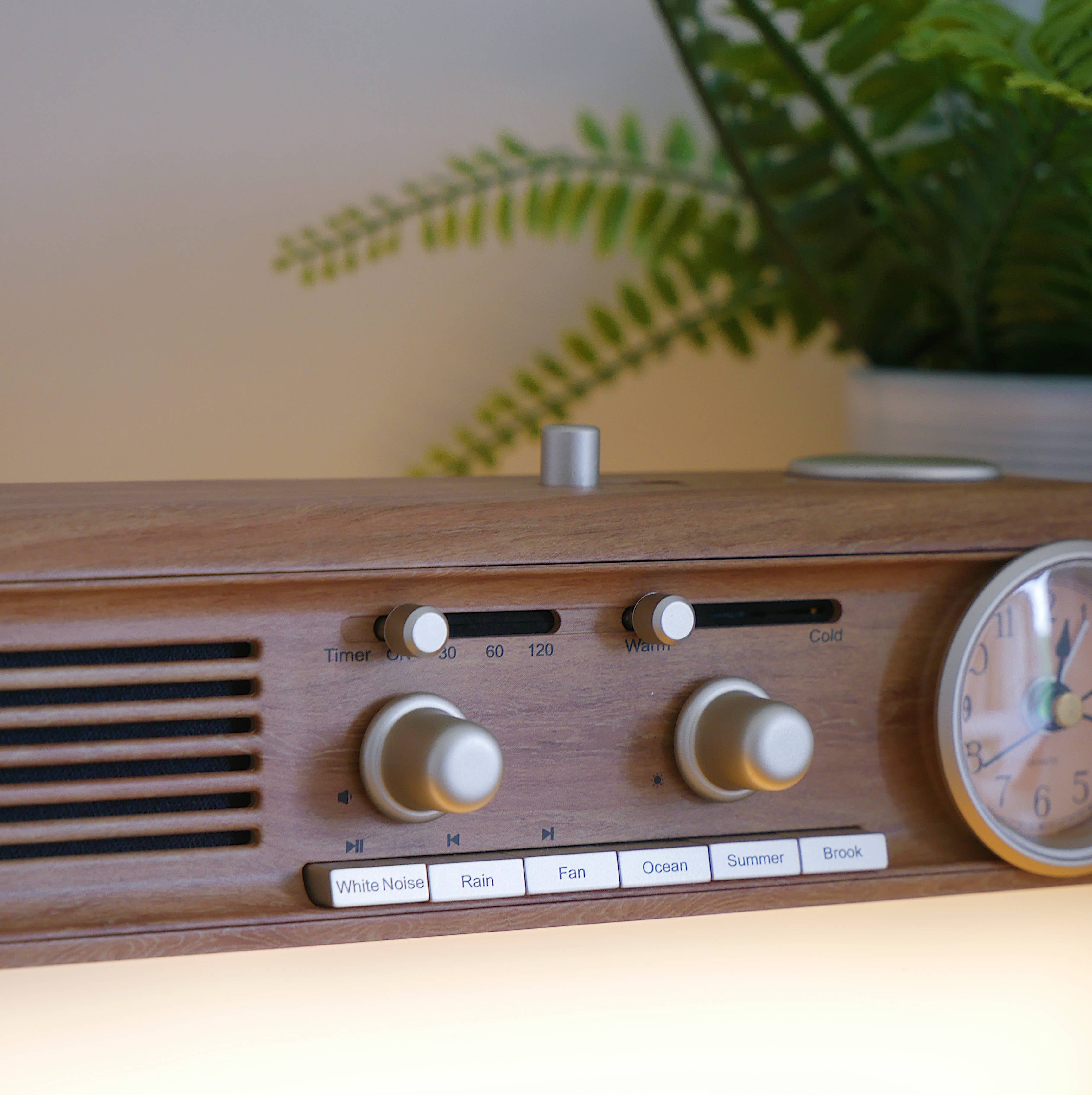 Steepletone UK Ltd - Vente Haut-parleurs - CALM - Aide au sommeil, lampe de chevet et haut-parleur1