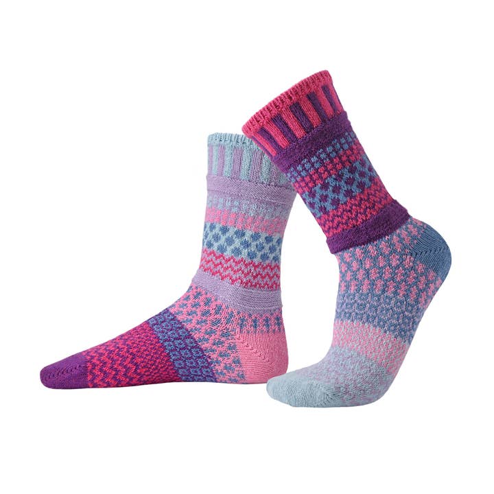 Twilight Crew Socks | Eco-Friendly & Made in the USA for wholesale by Solmate Socks