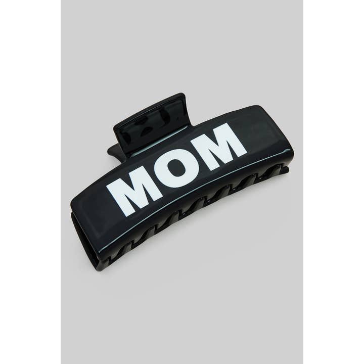 Girly - Wholesale Hair Clip - Women's - DOG MOM RECTANGULAR HAIR CLIP