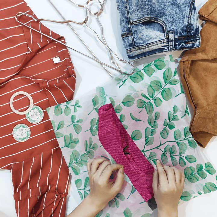 Eleven Fashion - Wholesale Tissue paper - Eucalyptus Designer Printed Tissue Paper5