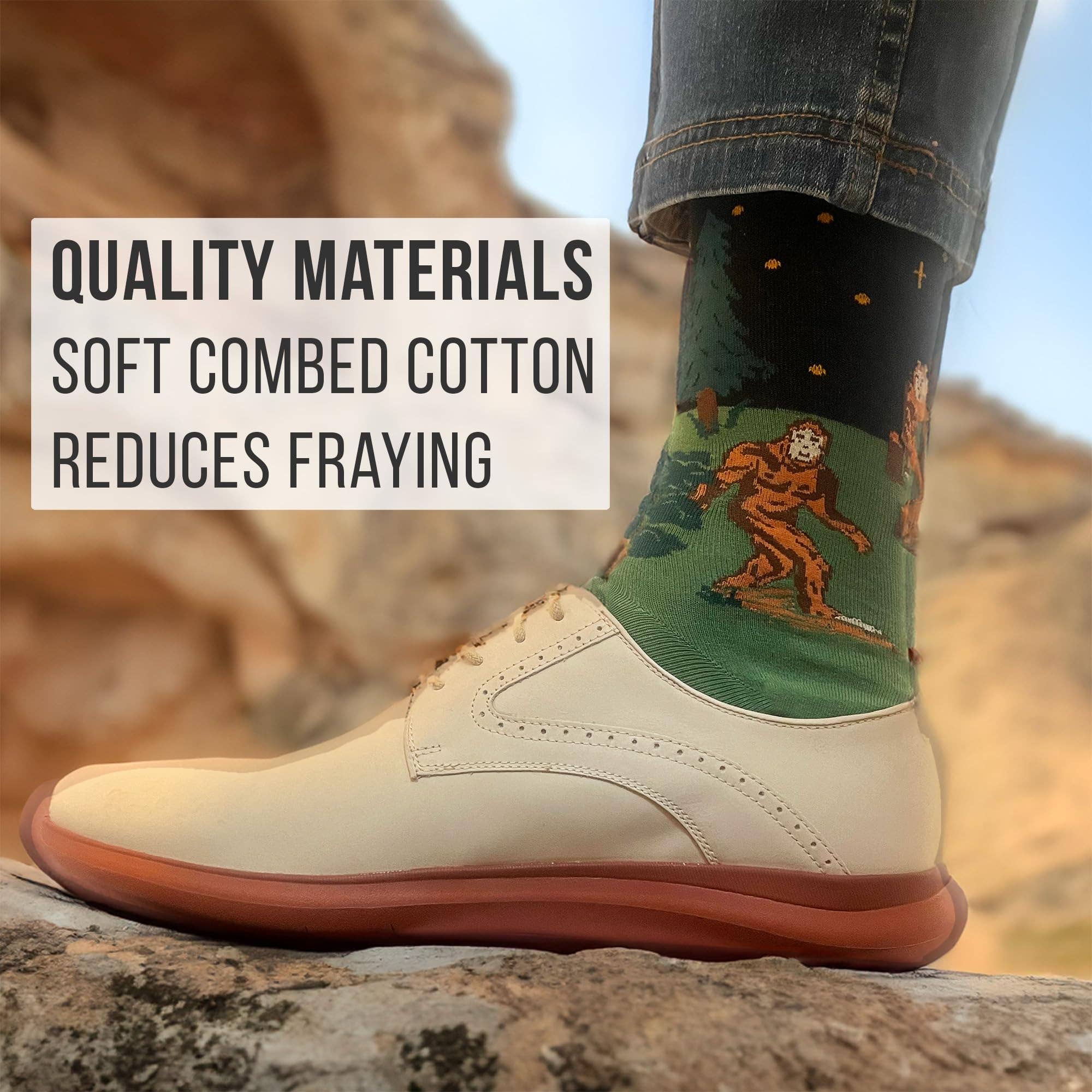 Imagery Socks - Wholesale Socks - Men's - Men's Bigfoot Socks1