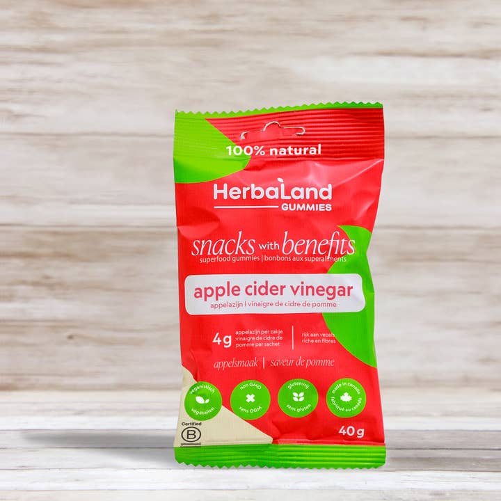 Green Sweet B.V. - Vendita all'ingrosso Caramelle gommose - Caramelle gommose superfood Herbaland - Aceto di mele