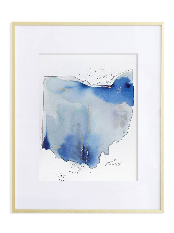 Ohio Print for wholesale by Whitney Winkler