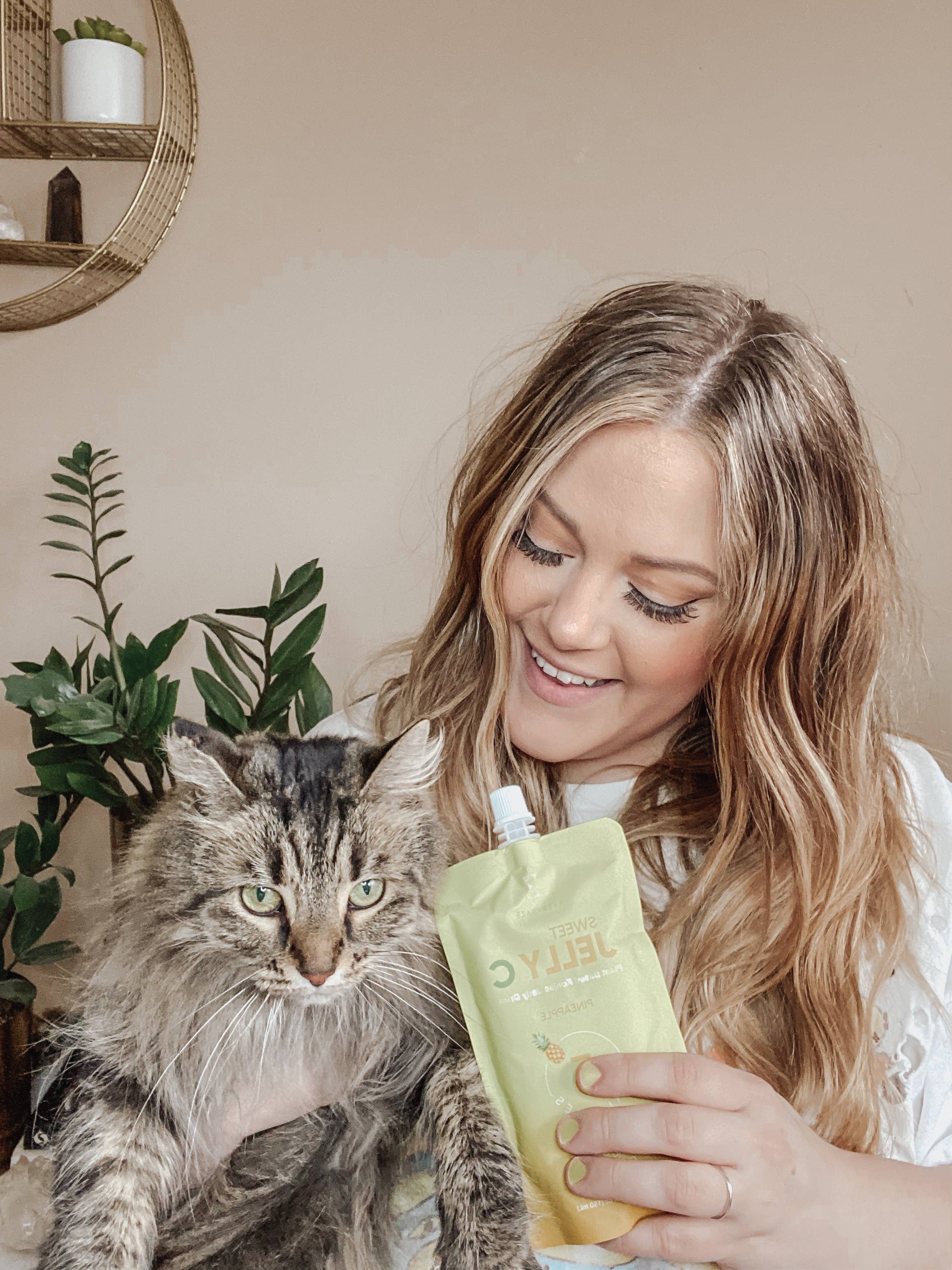 EVERYDAZE – Großhandel Fruchtsnacks – Sweet Jelly C Konjak Gelee – Ananas – 10er Pack6