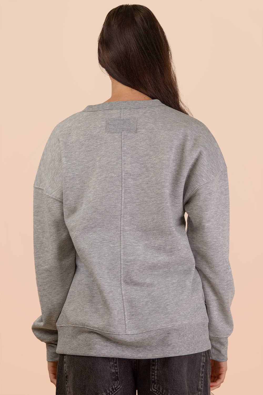 VERY J - Wholesale Knit Top - Women's - NT12385-Oversized Casual Comfy Solid Knit Top31