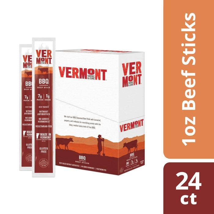 BBQ Beef Sticks for wholesale by Vermont Smoke and Cure