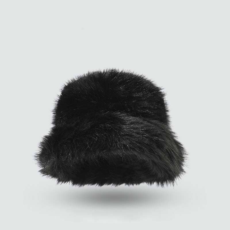 Crave by FW - Wholesale Bucket Hat - Women's - Faux Fur Bucket Hat14