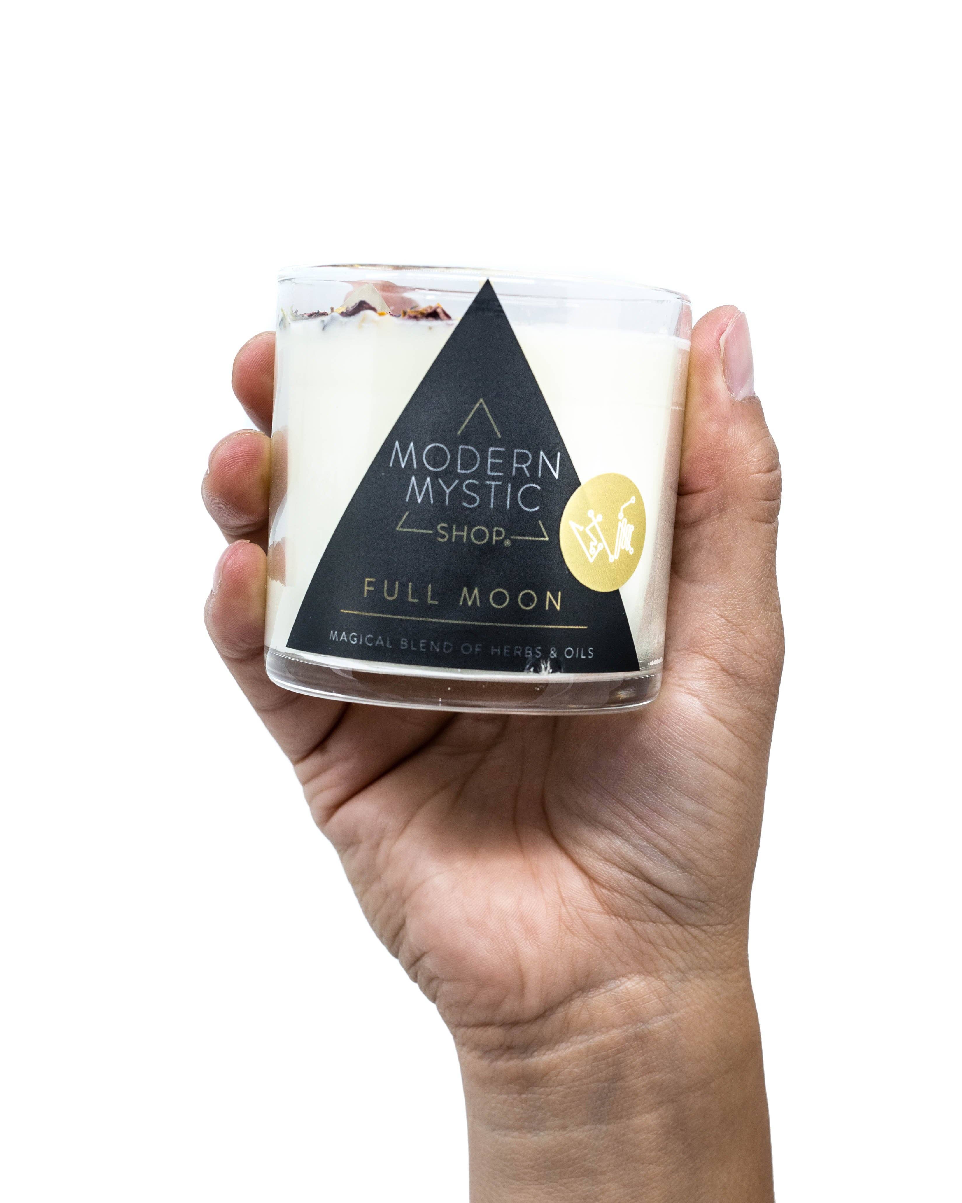 Modern Mystic Shop - Wholesale Jar/Filled Candle - Full Moon Candle5