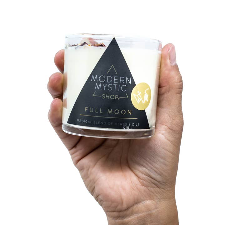 Modern Mystic Shop - Wholesale Jar/Filled Candle - Full Moon Candle5